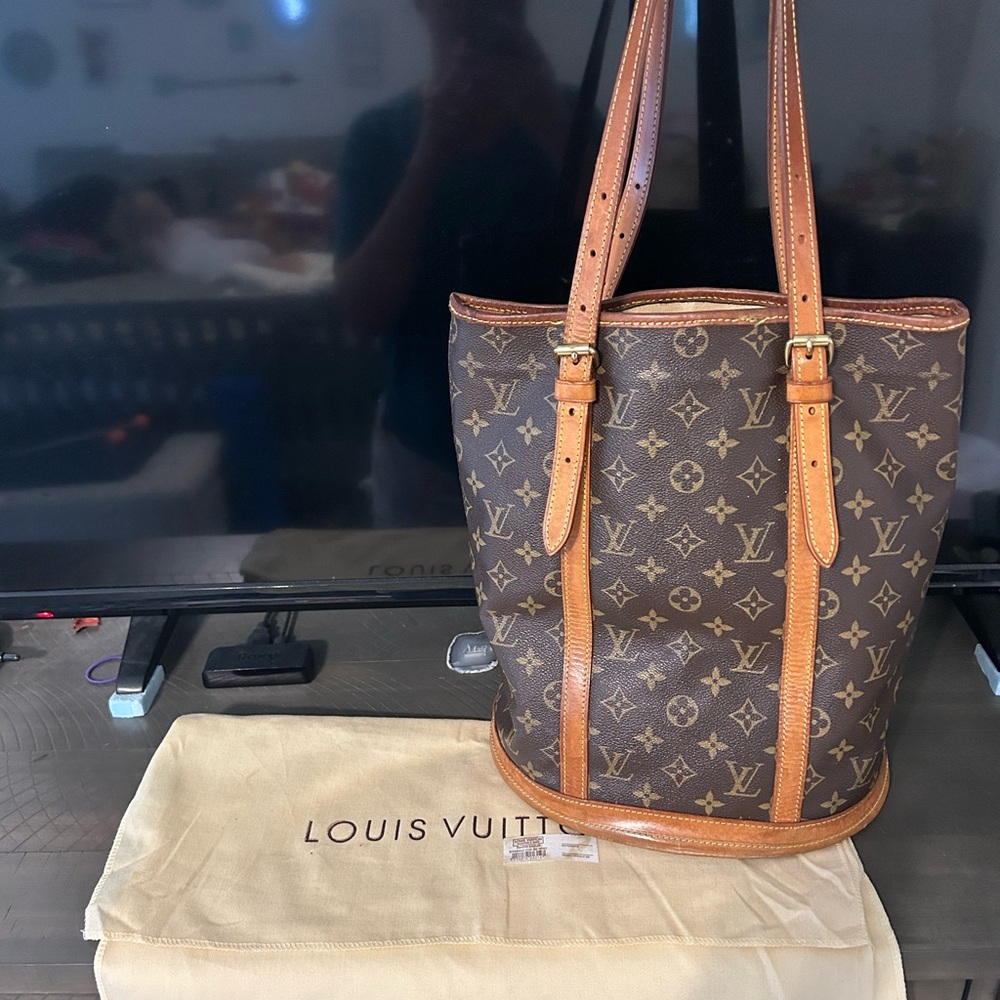 Louis Vuitton bucket bag